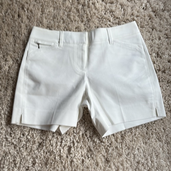 White House Black Market Pants - NWT White House Black Market Crisp White Shorts